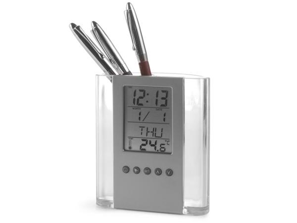 Pot à Crayons Pendulette Thermometre - visuel 1