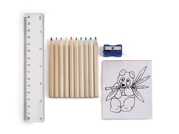 Set à Dessin de 10 Crayons