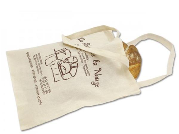 Sac Shopping Tote Bag en Coton Biodegradable 42 x 38 cm