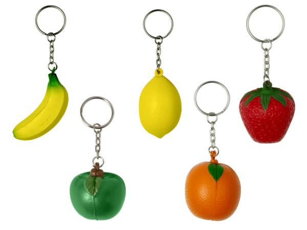 Porte-Clés Anti-Stress en Forme de Fruit