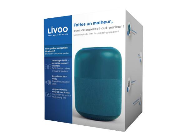 Enceinte de 9 W compatible Bluetooth LIVOO TES220 - visuel 2
