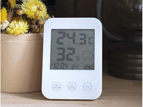Thermomètre Hygromètre et Horloge LIVOO