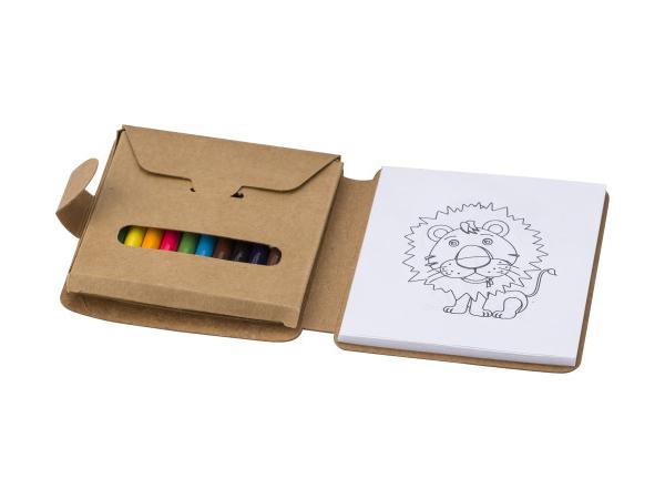 Set de Coloriage avec 12 Crayons de Couleurs - visuel 2