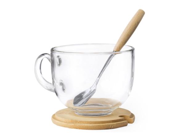 Cadeaux CSE, primes : Mug à Thé de 450 ml avec Infuseur en Verre