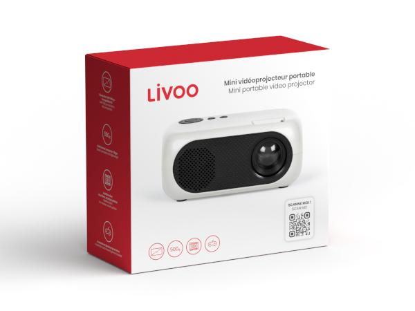 Mini Vidéoprojecteur Portable LIVOO DV153