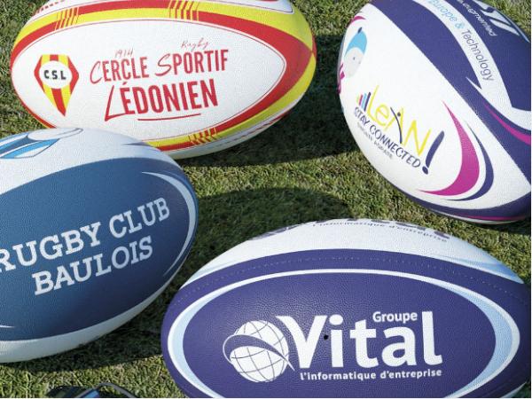 Ballon Rugby 400g Taille 5 Personnalisable WR070 - visuel 1