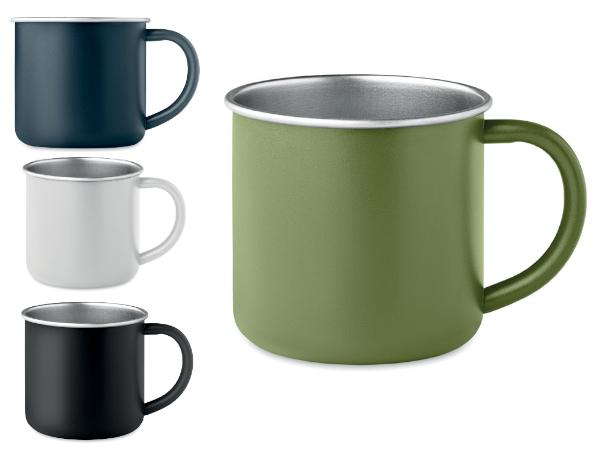 Mug en Acier Recyclé Simple Paroi de 300 ml