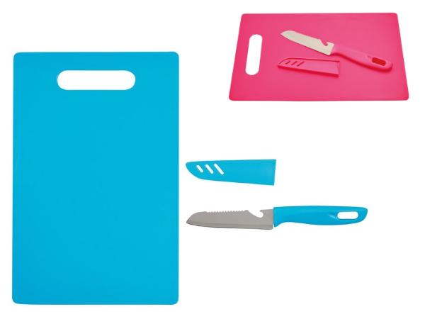 Planche à Découper et Couteau